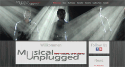 Desktop Screenshot of musical-unplugged.at